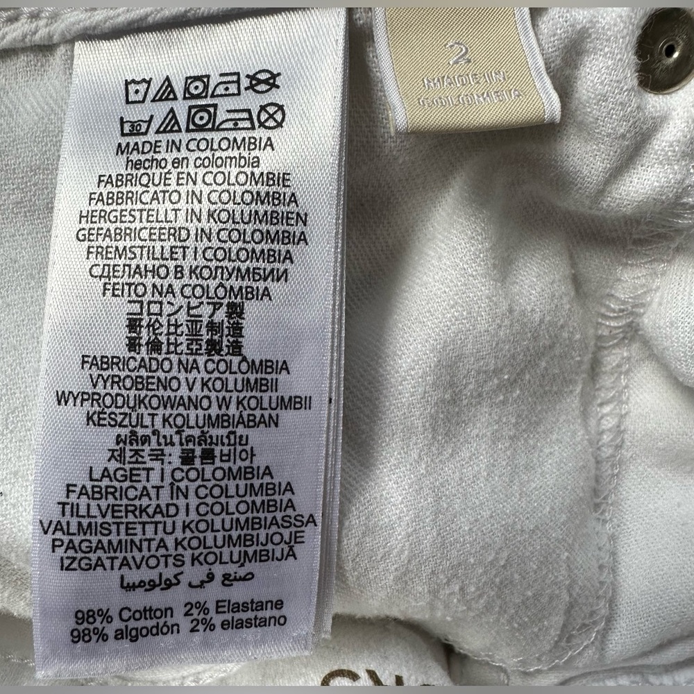 Michael Kors Women’s Wide Leg Jeans 2 NWOT Inseam 24” - Picture 4 of 6